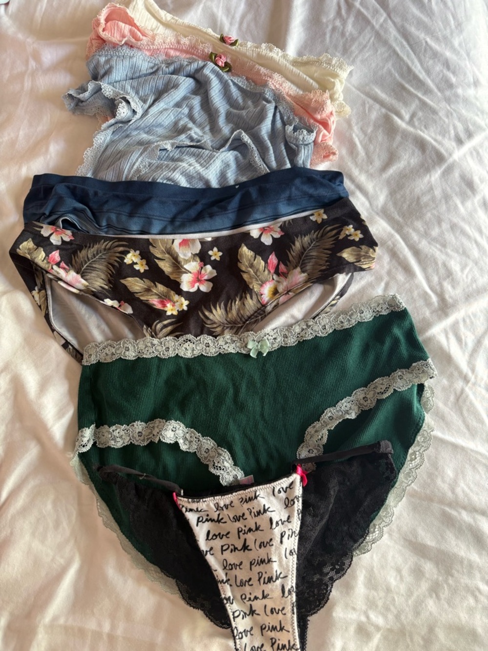 Lace Mixed Panties Set 7 Pairs